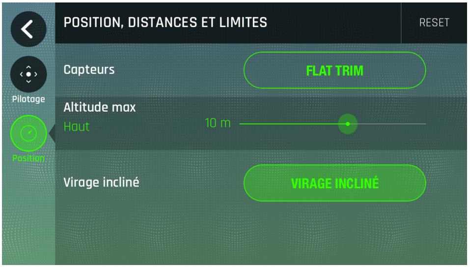 PARROT Airborne Cargo - Position, Distances et Limites - 1