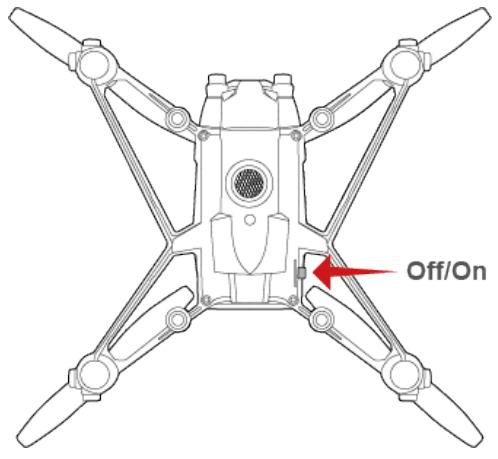 PARROT Airborne Cargo - Allumer le MiniDrone - 1