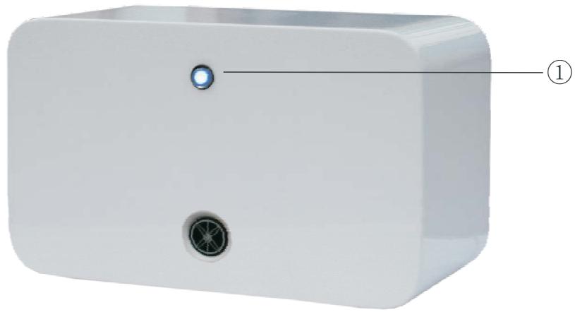 MOSSCADE TITAN MICRO NOIR - Boitier transmetteur sans fil - Vue de Face - 1