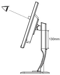 IIYAMA XUB3490WQSU-B1 - AJUSTEMENT DE LA HAUTEUR ET L'ANGLE DE VISION - 2