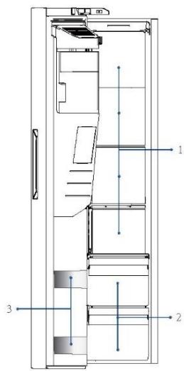 HAIER HSW59F18EIPT - Conservation dans le compartmenting concélateur - 1