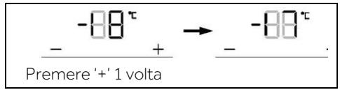 HAIER HSW59F18EIPT - Regolazione della temperatura del congelatore - 2