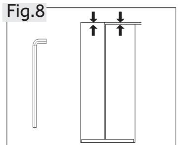 HAIER HSW59F18EIPT - Fine tuning of the doors - 1