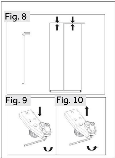 HAIER HSW59F18EIPT - Réglage fin des portes - 1