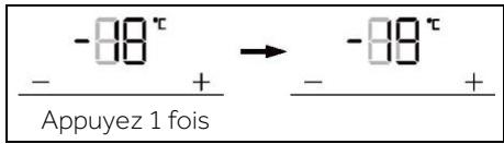 HAIER HSW59F18EIPT - Régler la température du congelateur - 1