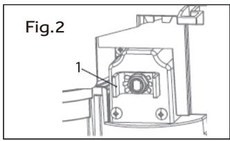 HAIER HSW59F18EIPT - Reinstalling the ice container - 1