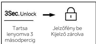 HAIER HSW59F18EIPT - Panel zárolása/feloldása - 1