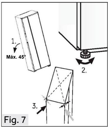 HAIER HSW59F18EIPT - Nivelación del electrodomístico - 1