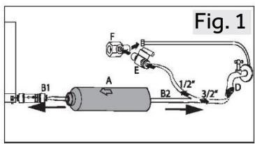 HAIER HSW59F18EIPT - AVISO:Ligação à água - 1