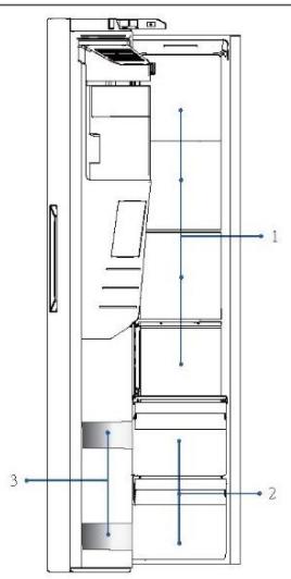 HAIER HSW59F18EIPT - Ukládání do prostoru mraznicky - 1