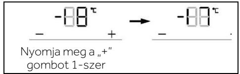 HAIER HSW59F18EIPT - Fagyasztó hòmér sékletének a beallitása - 2