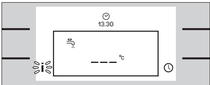 GAGGENAU BS 274 - 130 CD - L'appareil n'est pas alimenté en eau. - 1