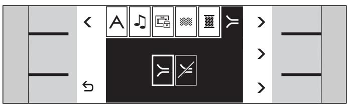 GAGGENAU BS 274 - 130 CD - Réglage de la durée de l'eau - 2