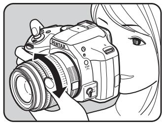 PENTAX K-500 - Mise au point avec le viseur - 1