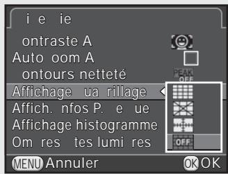 PENTAX K-500 - Appuyez sur le bouton INFO en etat de pause. - 3