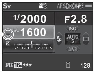 PENTAX K-500 - Réglez le sélecteur de mode sur P, Sv, Tv, Av, TAv, M ou B. - 2