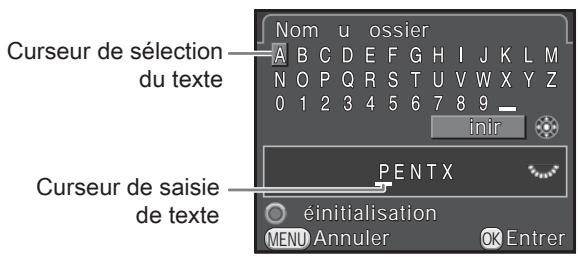 PENTAX K-500 - Changez le texte. - 1