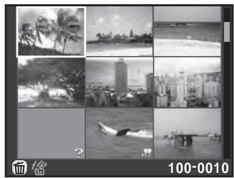 PENTAX K-500 - Tournez la molette arrêté ( ) vers la gauche (vers en affichage une image. - 1