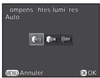 PENTAX K-500 - Réglage de la luminosité - 1