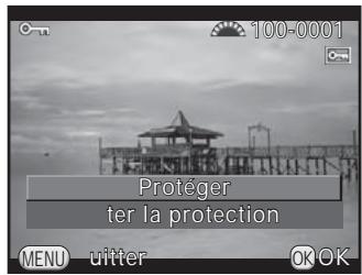 PENTAX K-500 - Protégér des images de l'effacement (Protégér) - 3