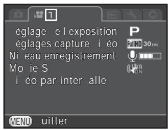PENTAX K-500 - Réglez le sélecteur de mode sur et appuyez sur le bouton MENU. - 1