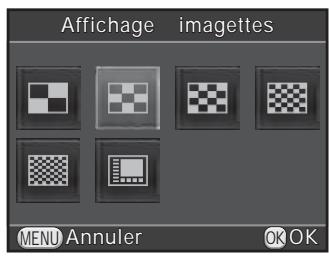 PENTAX K-500 - Utilisez le bouton de navigation (▲▼▲▶) pour sélectionner le style d'affichage. - 1