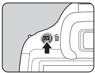 PENTAX K-500 - Appuyez sur le bouton LV / à l'etape 3, p.67. - 1