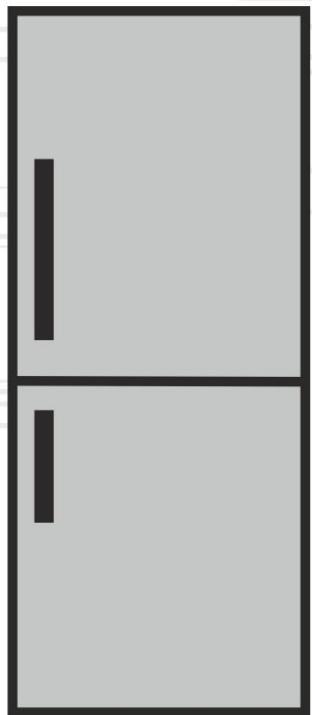 BEKO RCSAS18K20S - Réfrigérateur - Congélateur - 1
