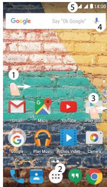 ARCHOS 456 - Sur vous écran d'accueil - 3