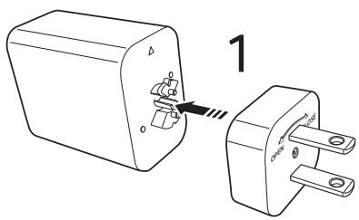 ACER B1-850-H1VK - Adaptateur à fiches amovibles - 1