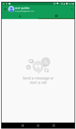 ACER B1-850-H1VK - Google Hangouts - 1