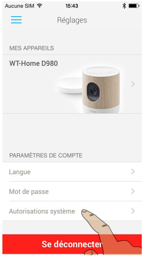 WITHINGS CAMERA HOME - Configuration du Withings Home dans l'application Withings Home - 10