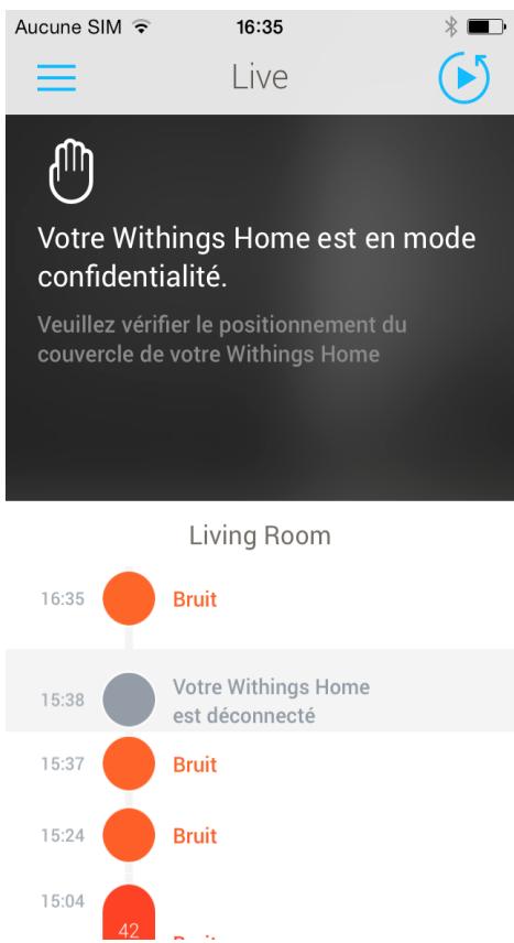 WITHINGS CAMERA HOME - Connector et recharger un appareil iOS sur le port USB - 6