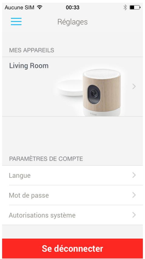 WITHINGS CAMERA HOME - Configuration du Withings Home dans l'application Withings Home - 9
