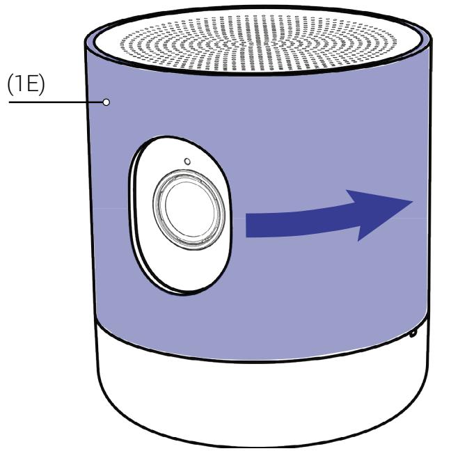 WITHINGS CAMERA HOME - Connector et recharger un appareil iOS sur le port USB - 3