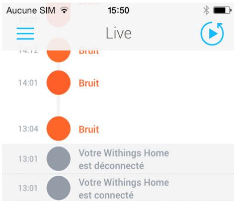 WITHINGS CAMERA HOME - Fichiers d'aide de l'application Withings Home - 3