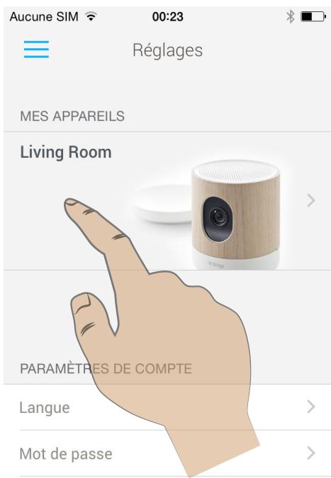 WITHINGS CAMERA HOME - Connector et recharger un appareil iOS sur le port USB - 7