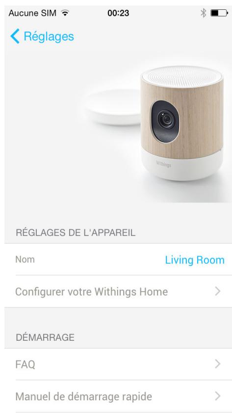 WITHINGS CAMERA HOME - Guide de démarriage rapide inclus dans l'application Withings Home - 2