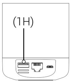 WITHINGS CAMERA HOME - Connector et recharger un appareil iOS sur le port USB - 2