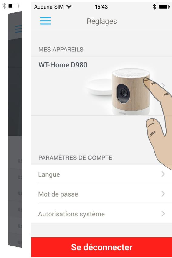 WITHINGS CAMERA HOME - Configuration du Withings Home dans l'application Withings Home - 5
