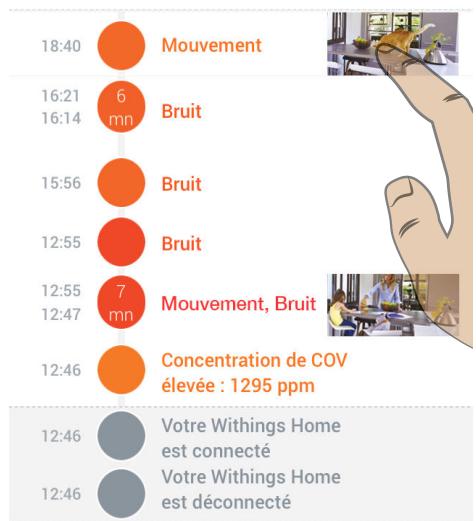 WITHINGS CAMERA HOME - Détection de mouvement : - 4