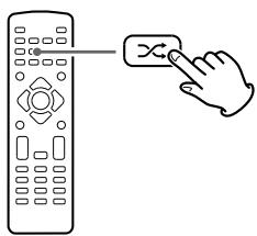 TEAC TCX350I S - Activation du mode de lecture aléatoire - 1