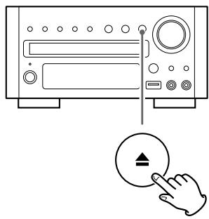 TEAC TCX350I S - Appuyez sur la touche Ouvrir/Fermer (▲) pour ouvrir le tiroir. - 1