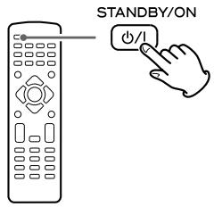TEAC TCX350I S - Si l'appareil est en service, appuyez sur la touche STANDBY/ON (⏻/l) pour le mettre en veille. - 1