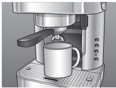 RIVIERA ET BAR CE442 - Réglage de la grille repose-tasses (12): - 1