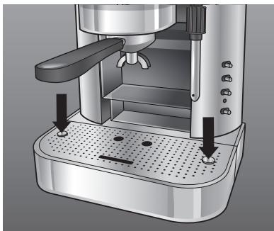 RIVIERA ET BAR CE442 - Nettoyage du système de récapération d'eau (9) et (10) - 2
