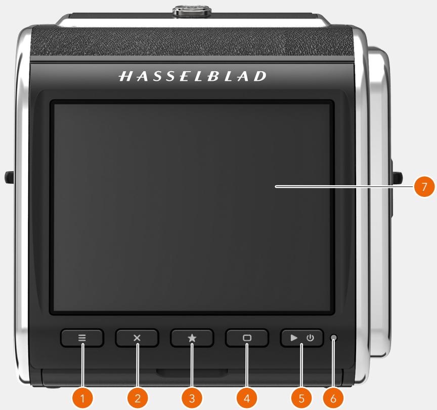 HASSELBLAD 907X 50C - PIÈCES, ÉLÉMENTS, BOUTONS ET COMMANDES - 1
