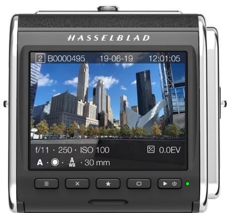 HASSELBLAD 907X 50C - Navigation dans les menus - 12
