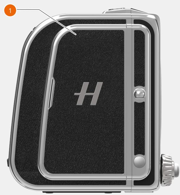 HASSELBLAD 907X 50C - Prise d'entrée d'alimentation CC externe. - 1