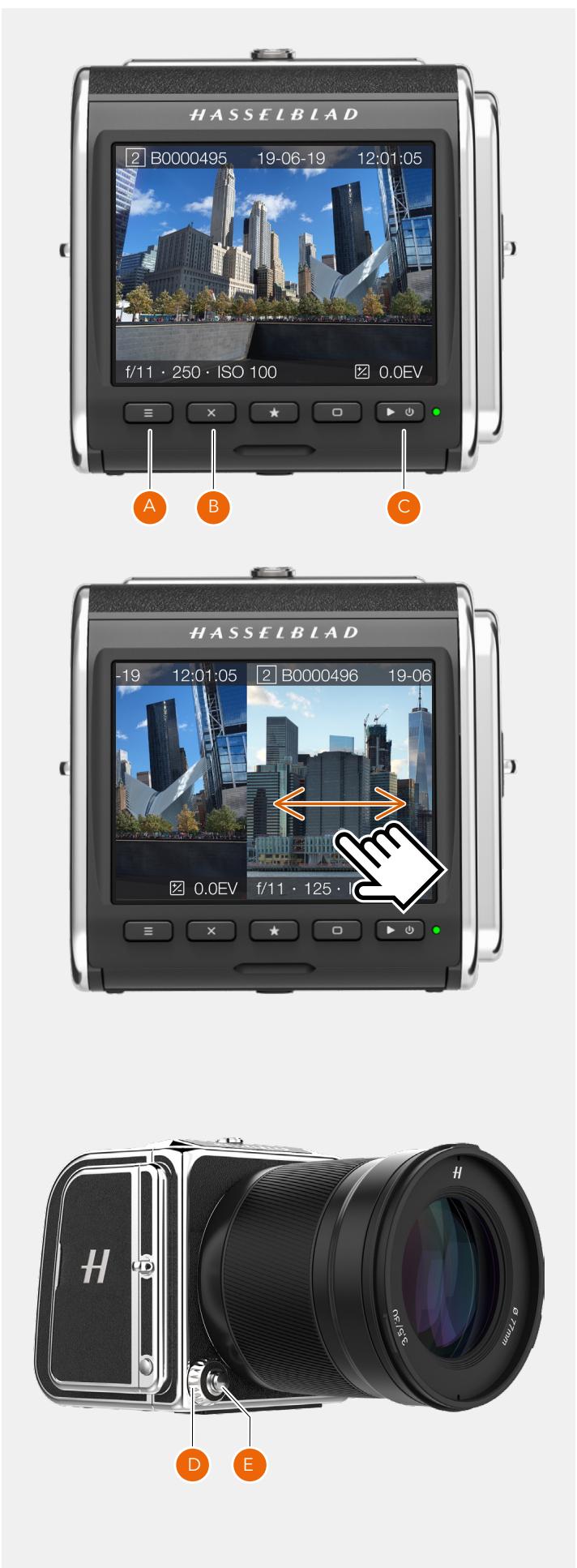 HASSELBLAD 907X 50C - Exemple avec les boutons - 3